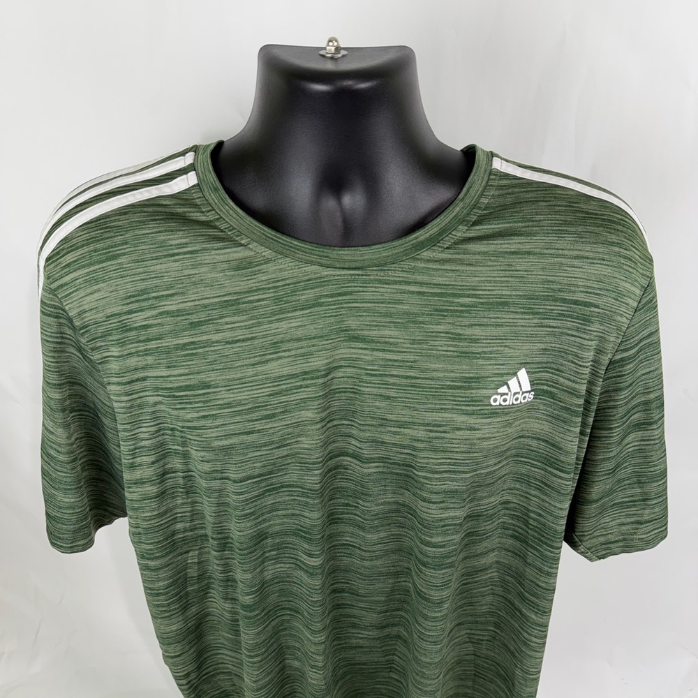 Adidas Prime Green Men's Green Heathered‎ Tee